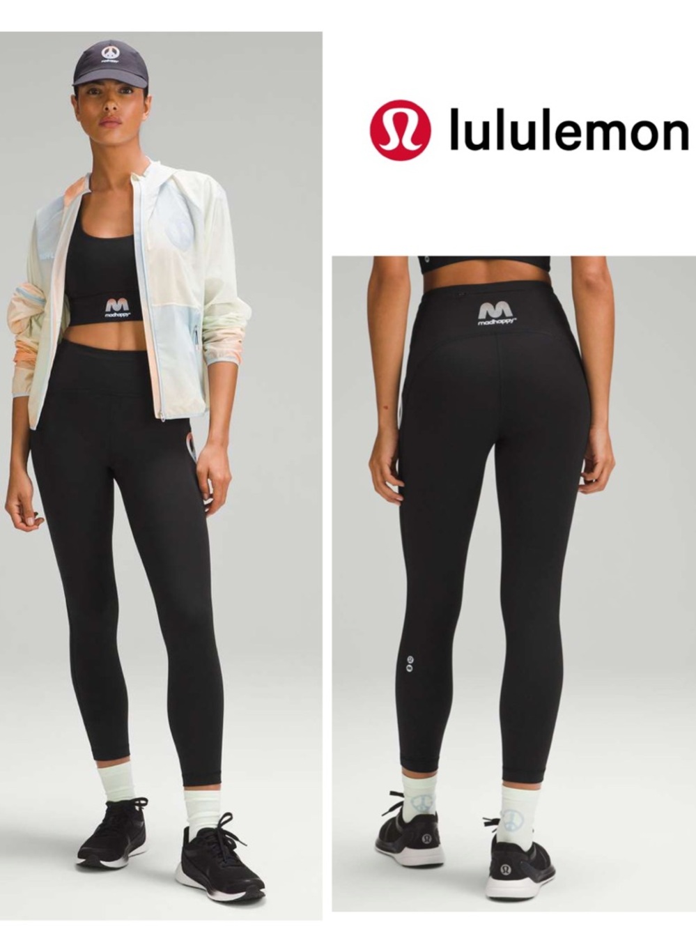 NWOT Lululemon x Madhappy Swift Speed Tight 25" in Black. Special Edition